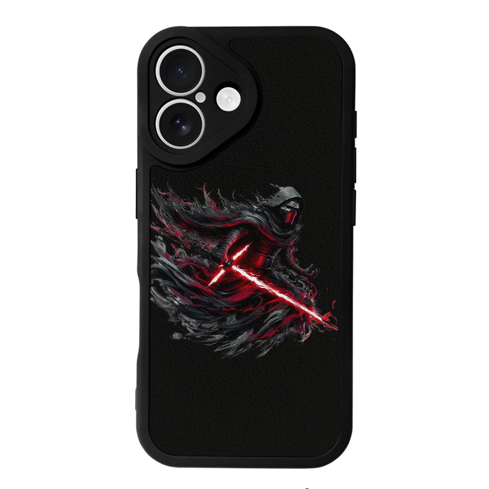 （画像用） スター・ウォーズ Star Wars 【iPhone 16シリーズ対応】シリコンスマホケース（レザー調） 材質：シリコン